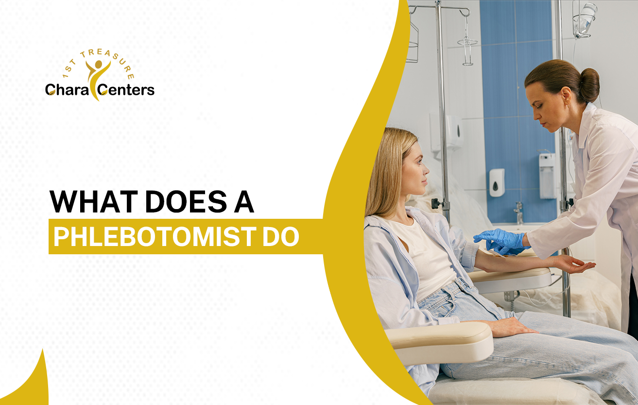 what does a phlebotomist do