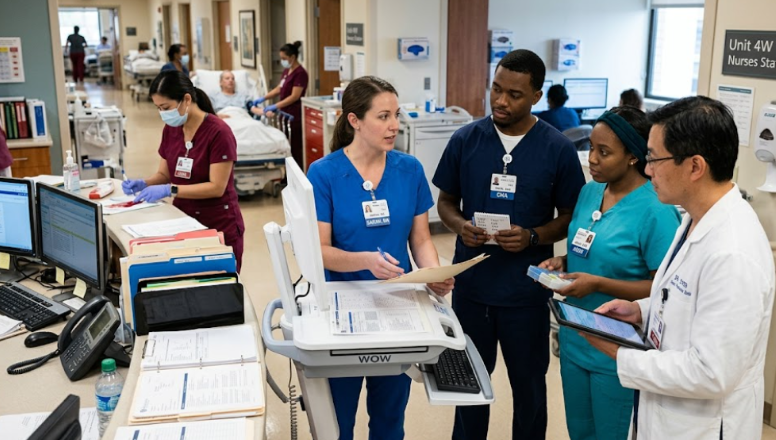 Efficient teamwork in healthcare communication