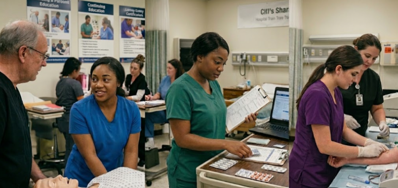 Top three healthcare continuing education courses