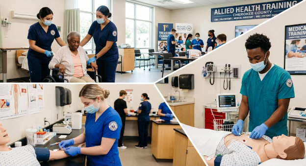 Allied schools in Cherokee County training students in hands-on medical programs
