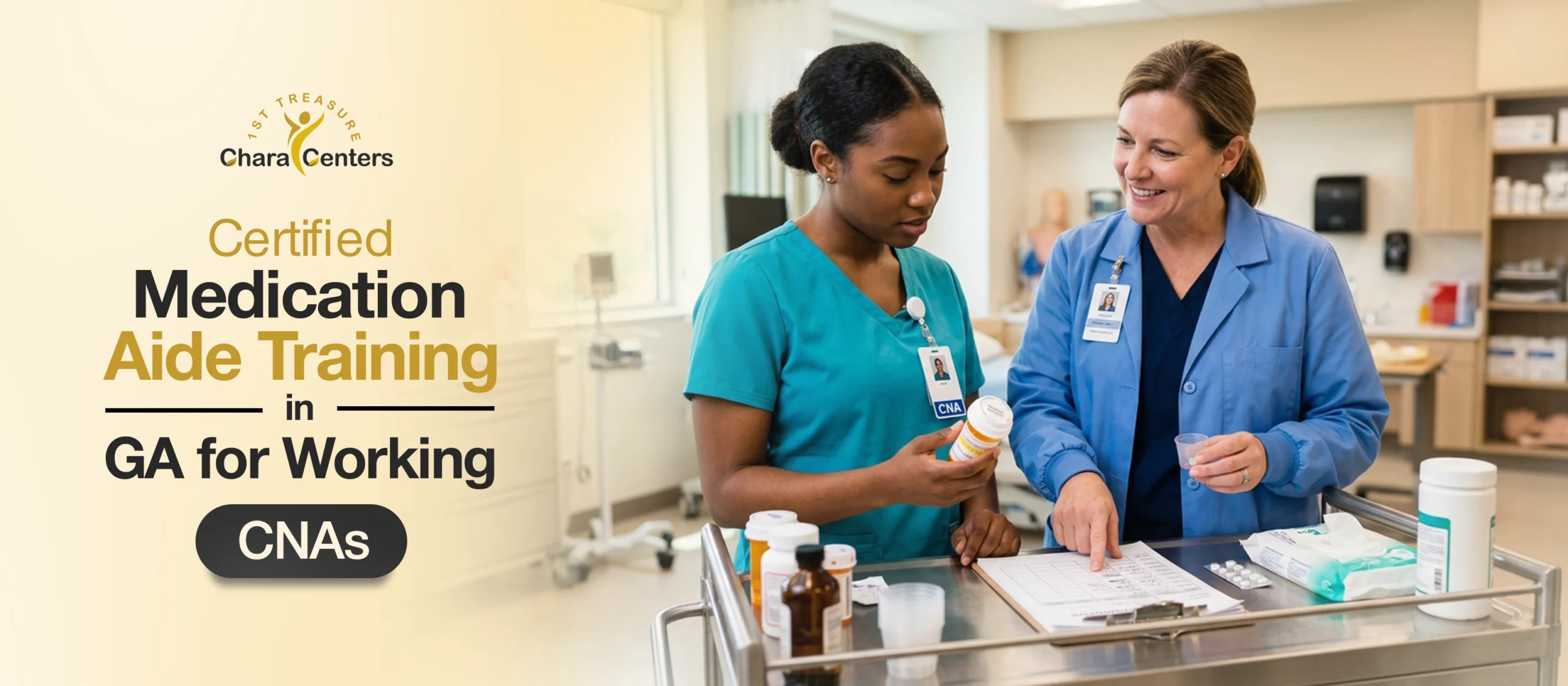 Certified Medication Aide Training in GA for Working CNAs.